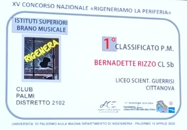 XV Concorso Nazionale “Rigeneriamo la periferia”