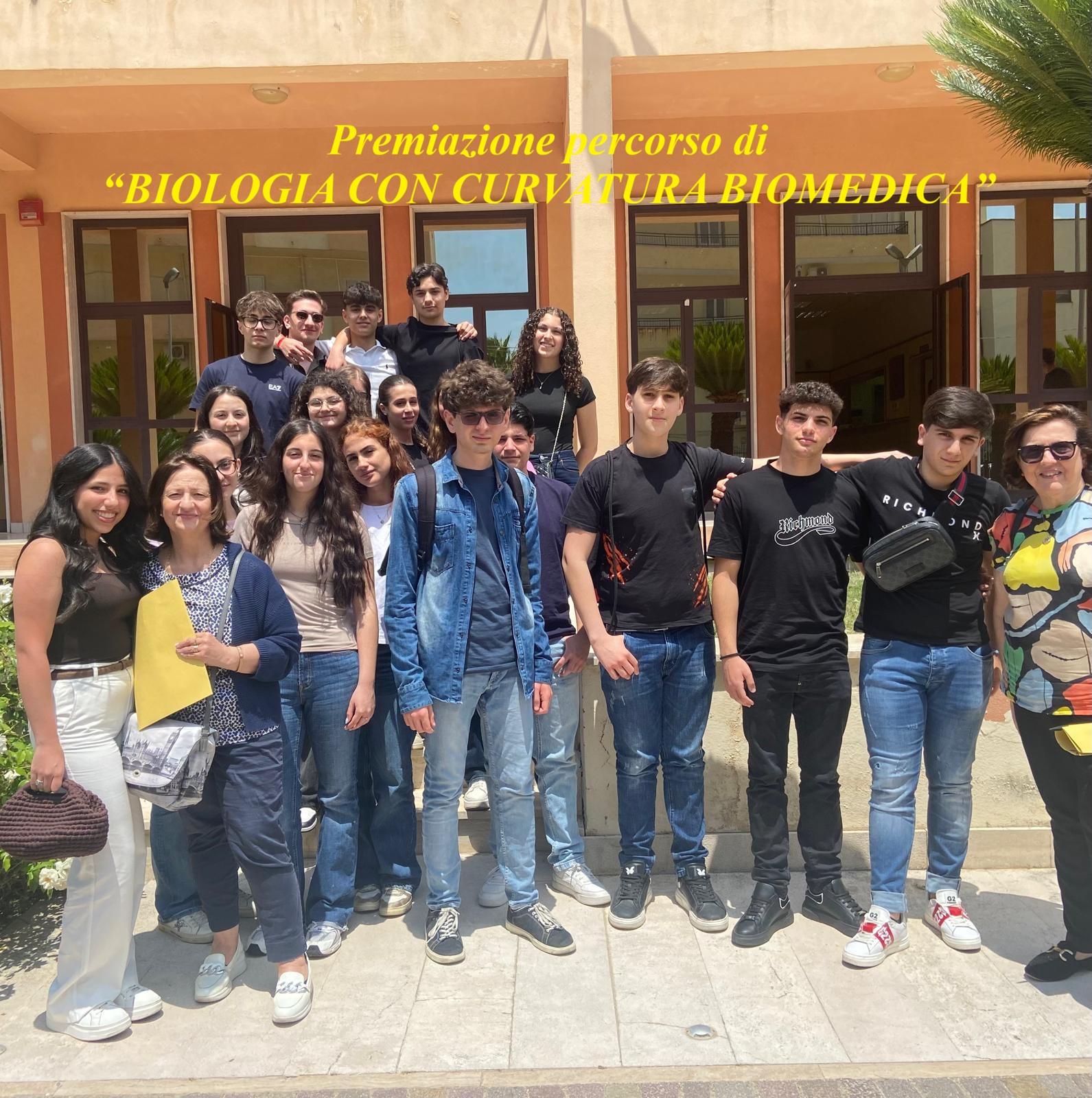 Premiazione percorso di “BIOLOGIA CON CURVATURA BIOMEDICA”