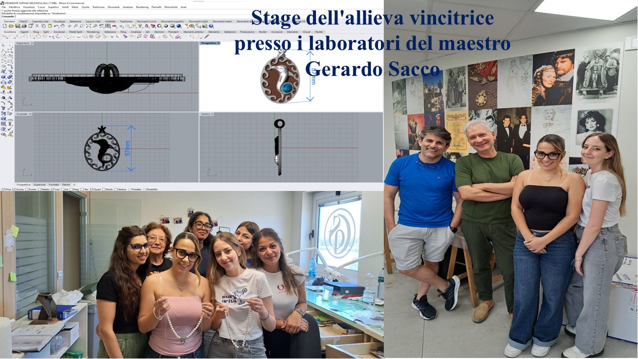 Stage allieva presso Maestro Orafo Gerardo Sacco