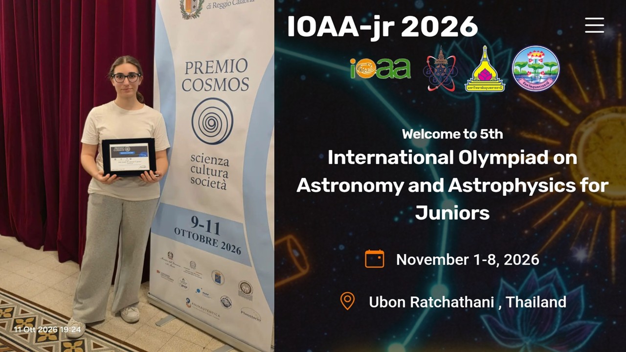 Dall’aula alle stelle: un’alunna del nostro Istituto vola in Thailandia per le finali di Astronomia